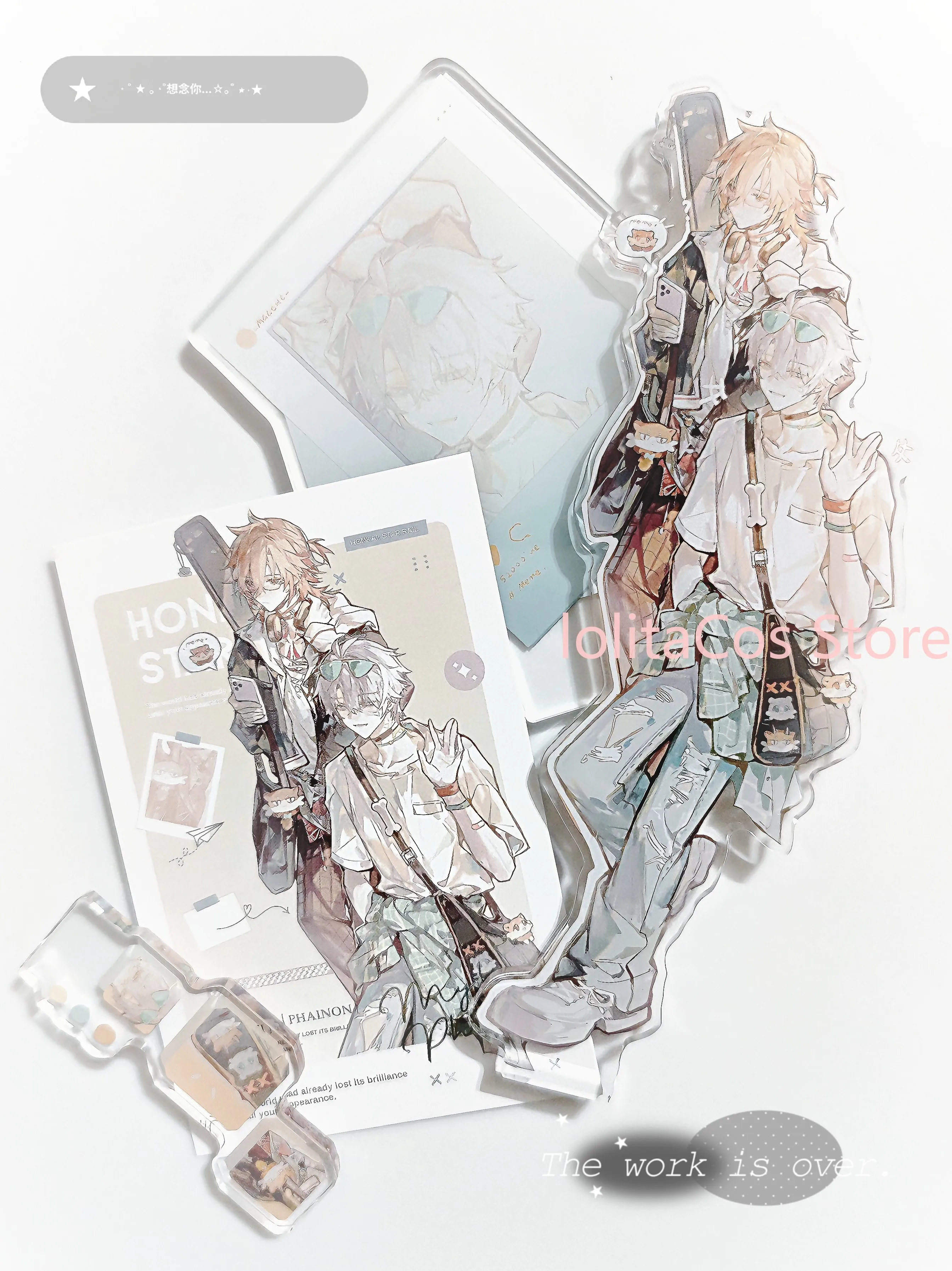 Honkai: Star Rail Phainon Mydei Double Flash Badge Shikishi Acrylic Standee Acrylic Standee Ornament Friend Gift Birthday Xmas
Honkai: Star Rail Phainon Mydei Double Flash Badge Shikishi Acrylic Standee Acrylic Standee Ornament Friend Gift Birthday Xmas