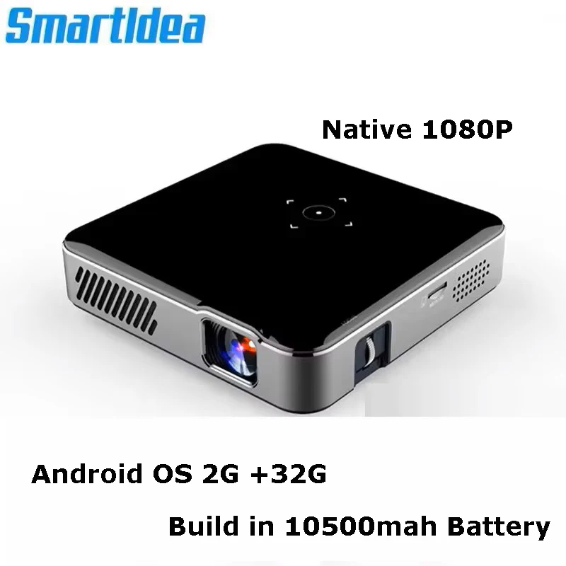 Smartldea Full HD DLP smart projector native 1080p build in 10500mah battery 4K 3D for business presentation outdoor camping
Smartldea Full HD DLP smart projector native 1080p build in 10500mah battery 4K 3D for business presentation outdoor camping