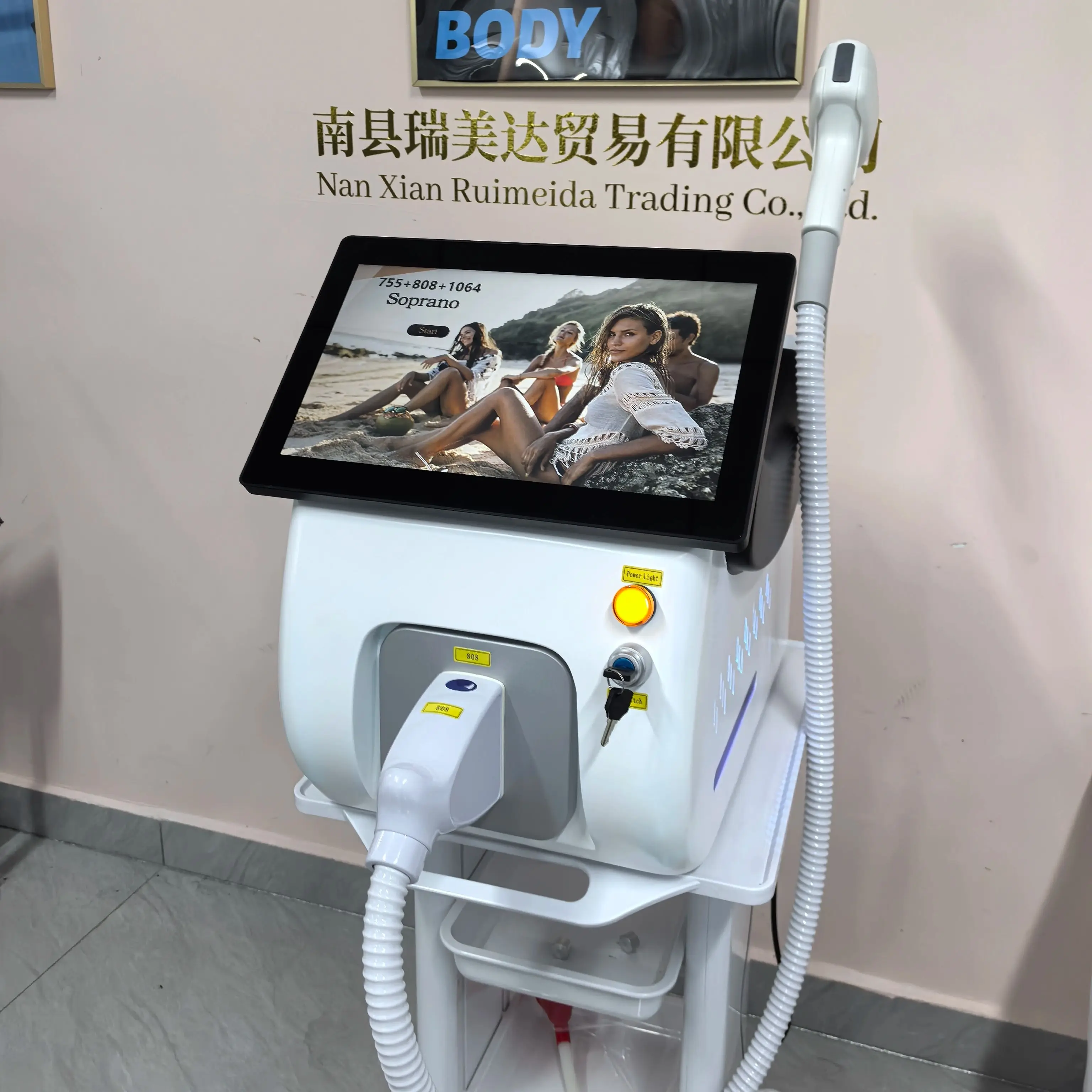 NEW 5000W FAC 10 Bars Portable Soprano Diode Hair Removal Machine CE/ROHS Certified Alexandrite Laser Permanent Hair
NEW 5000W FAC 10 Bars Portable Soprano Diode Hair Removal Machine CE/ROHS Certified Alexandrite Laser Permanent Hair