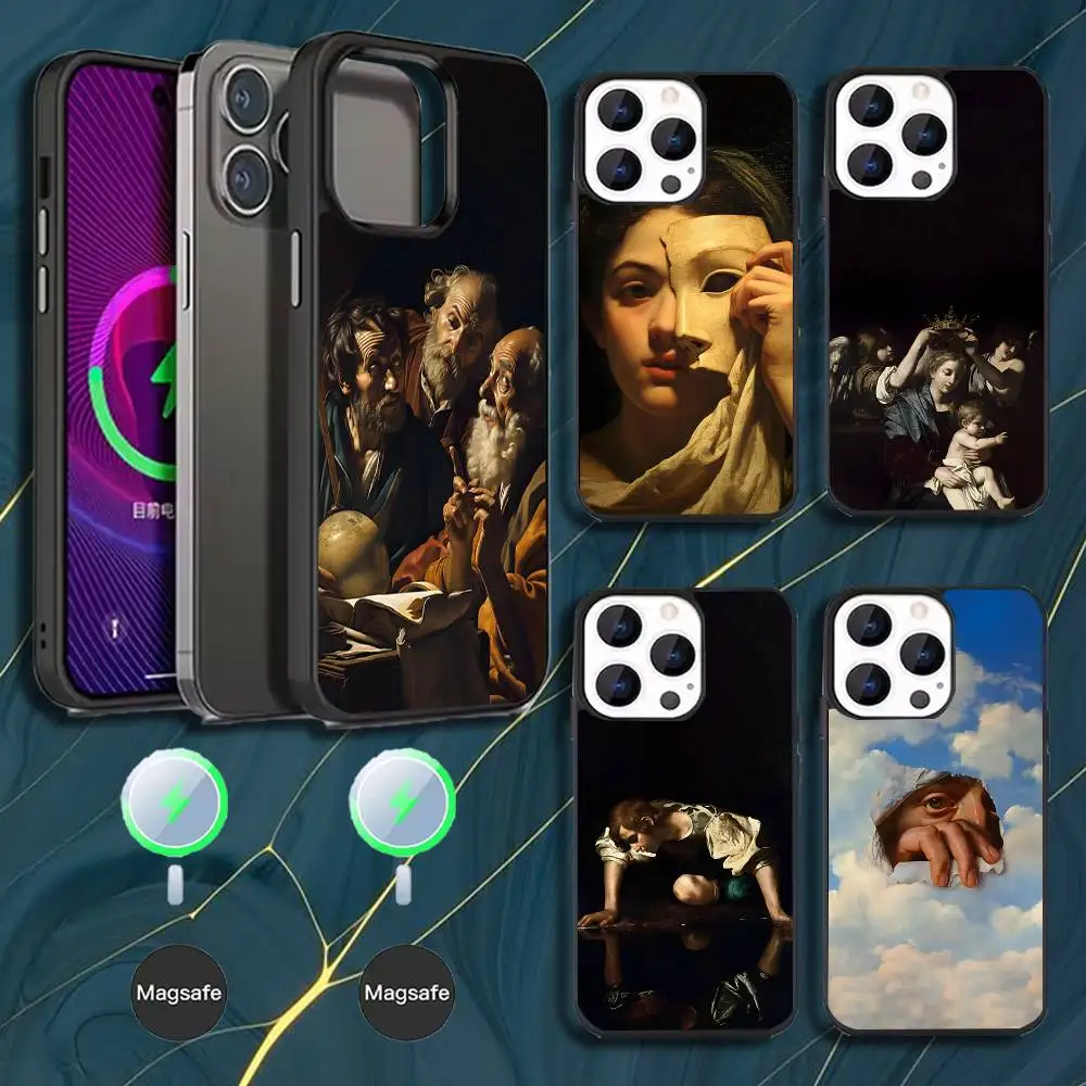 Чехол для телефона Caravaggio Paintings для iPhone 17,16,15,14,13,12,11, Pro, Max, Plus, Mini, Magsafe, магнитный чехол для беспроводной зарядки 
Чехол для телефона Caravaggio Paintings для iPhone 17,16,15,14,13,12,11, Pro, Max, Plus, Mini, Magsafe, магнитный чехол для беспроводной зарядки