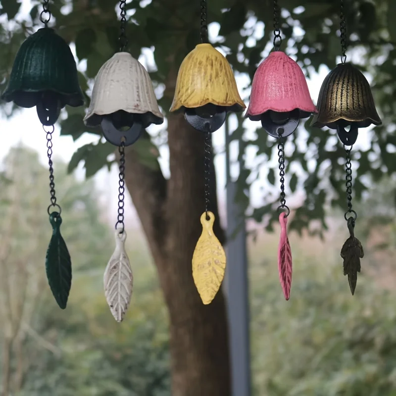 Creative Japanese Cast Iron Wind Chime Hanging Decoration Metal Retro Hanging Leaf Bell Balcony Outdoor Garden Hanging Decorate
Creative Japanese Cast Iron Wind Chime Hanging Decoration Metal Retro Hanging Leaf Bell Balcony Outdoor Garden Hanging Decorate