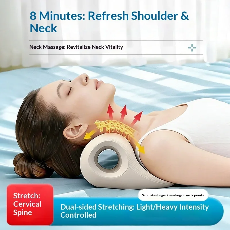 Cross-border new W-shaped massage pillow cervical traction pillow orthosis neck soothing device stretch anti-bow pillow cross-bo
Cross-border new W-shaped massage pillow cervical traction pillow orthosis neck soothing device stretch anti-bow pillow cross-bo