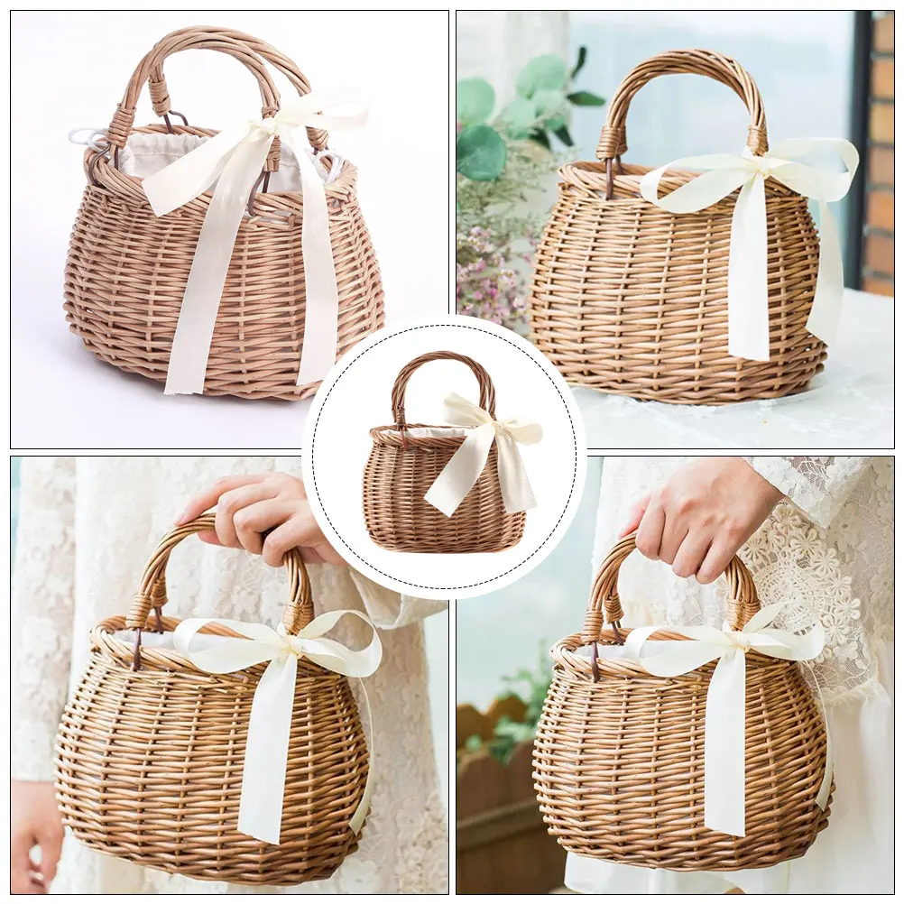 Woven Flower Storage Container Hand woven Texture Rural Style Home Decoration Plant Basket Fruit Holder Picnic Outdoor
Woven Flower Storage Container Hand woven Texture Rural Style Home Decoration Plant Basket Fruit Holder Picnic Outdoor