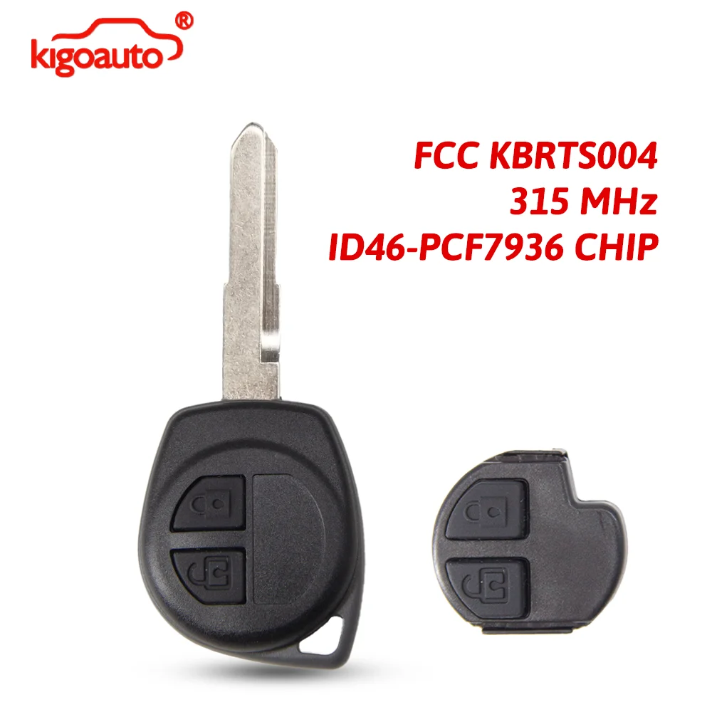 kigoauto FCC KBRTS004 Remote key 2 button 315Mhz ASK 46 chip HU133 for Suzuki Swift SX4 2004-2010
kigoauto FCC KBRTS004 Remote key 2 button 315Mhz ASK 46 chip HU133 for Suzuki Swift SX4 2004-2010