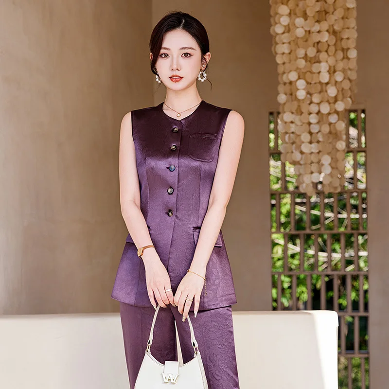 Formal Pantsuits Professional Women Business Work Wear Spring Summer Elegant Styles Career Interview Trousers Sets Outfits
Formal Pantsuits Professional Women Business Work Wear Spring Summer Elegant Styles Career Interview Trousers Sets Outfits