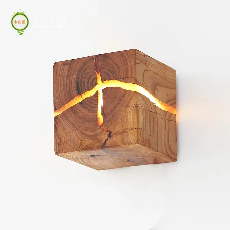 DurableCreative Corridor Light Square Nordic Solid Wood Wall Bedside Lamp
DurableCreative Corridor Light Square Nordic Solid Wood Wall Bedside Lamp
