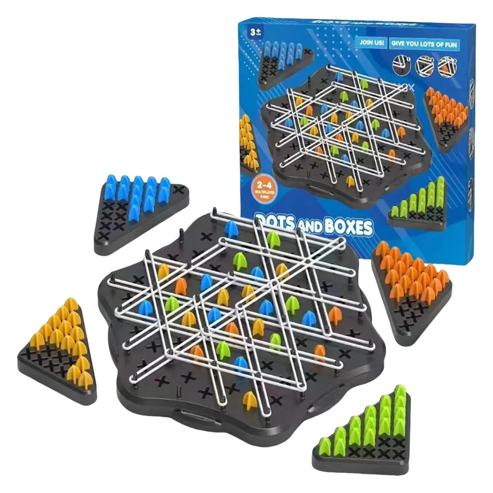 Chain Triangle Chess Game Exercise Thinking Funny Chain Triangle Game Brain Teaser Strategy Game Toy for Kids Adult Family Party
Chain Triangle Chess Game Exercise Thinking Funny Chain Triangle Game Brain Teaser Strategy Game Toy for Kids Adult Family Party