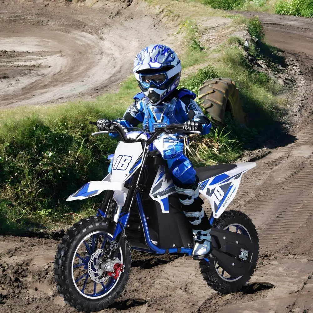 Electric Motocross Bike, 25H High Speed Chain 10 Inch Tires Mini Dirt Bike, Mechanical Disc Brakes Off Road Mini Motorcycle
Electric Motocross Bike, 25H High Speed Chain 10 Inch Tires Mini Dirt Bike, Mechanical Disc Brakes Off Road Mini Motorcycle