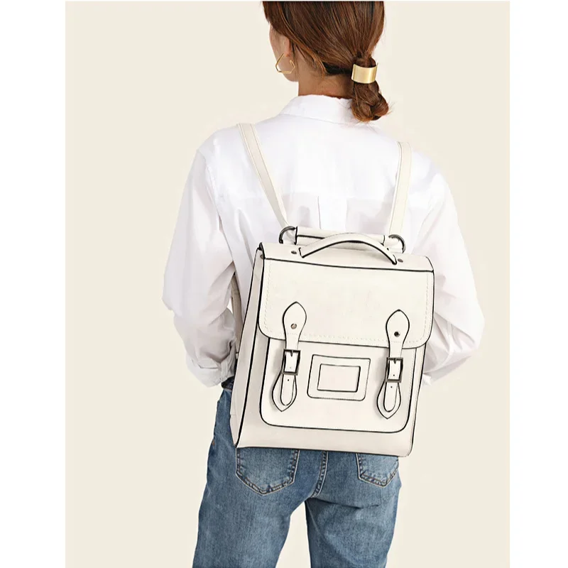 Luxurious Fashion Retro Women Backpack High Quality Youth Genuine Leather Backpacks for Teenage Girls School Bags Mochila Mujer
Luxurious Fashion Retro Women Backpack High Quality Youth Genuine Leather Backpacks for Teenage Girls School Bags Mochila Mujer