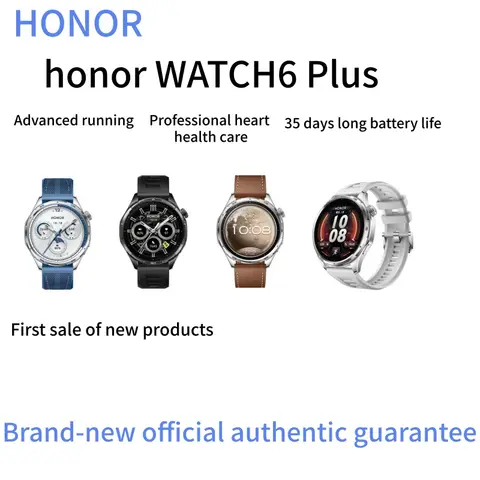 HONOR Watch 6 Plus Professional Sports Edition Super Long Life Intelligent Heart Health Management Watch