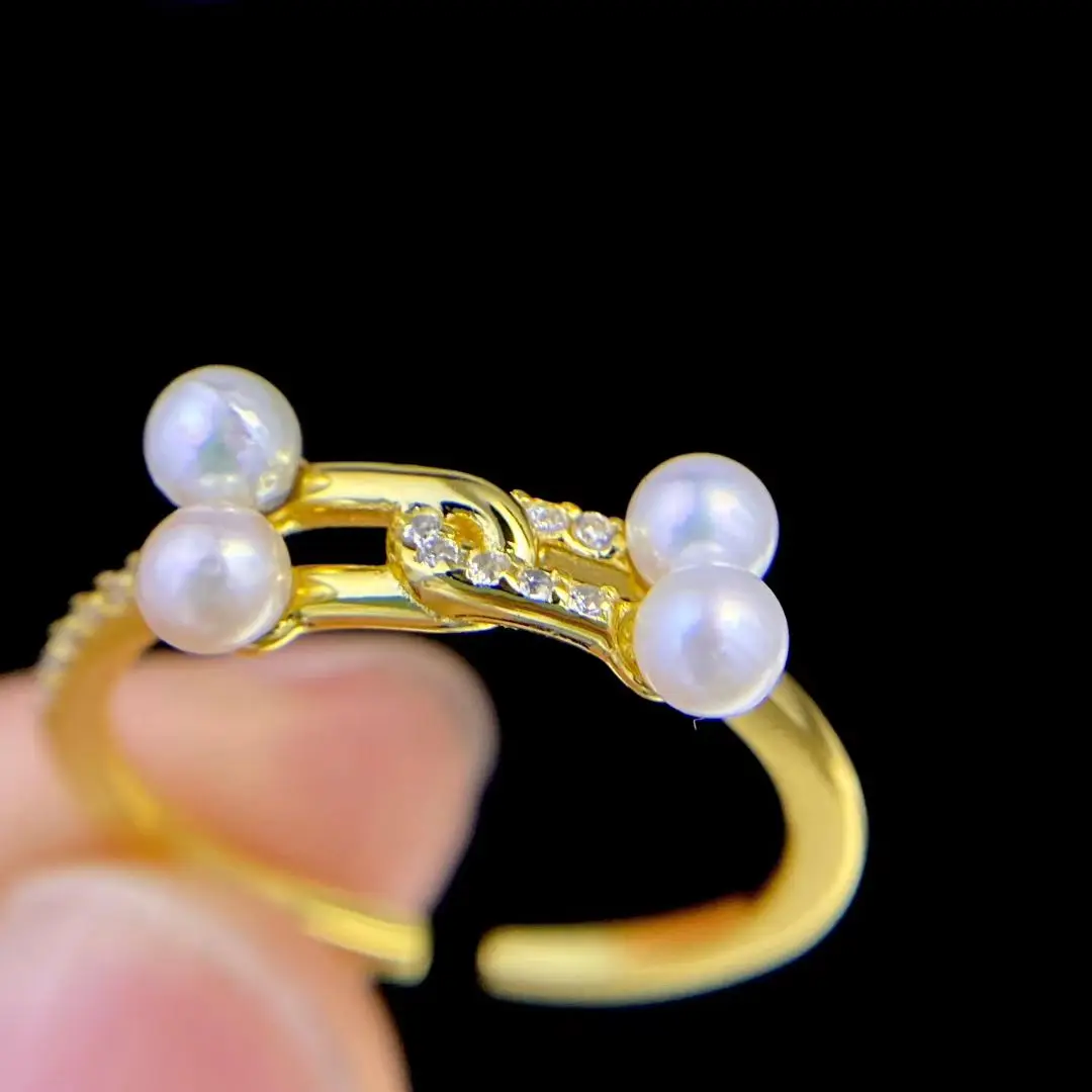 Регулируемое кольцо из стерлингового серебра S925, фурнитура, крепления, аксессуары, детали, фитинги для жемчуга 3 мм, 5 шт./лот
Регулируемое кольцо из стерлингового серебра S925, фурнитура, крепления, аксессуары, детали, фитинги для жемчуга 3 мм, 5 шт./лот