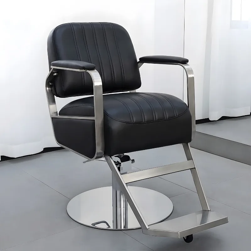 Premium Comfortable Barber Chair With Footrest Design Luxury Swivel Barber Chair Vintage Classic Silla Barberia Salon Chair
Premium Comfortable Barber Chair With Footrest Design Luxury Swivel Barber Chair Vintage Classic Silla Barberia Salon Chair