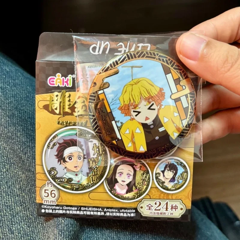Eaki Demon Slayer Metal Engraved Badge Blind Box Tanjiro Giyuu Muichiro Anime Brooch Fashion Accessory Collectible Decor Gift
Eaki Demon Slayer Metal Engraved Badge Blind Box Tanjiro Giyuu Muichiro Anime Brooch Fashion Accessory Collectible Decor Gift