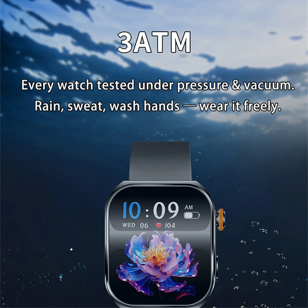 Outdoor Clock Sleep Heart Rate Health Smart Watch AMOLED Screen GPS Men Women Waterproof Smartwatch NFC Sports Blue Tooth Call
Outdoor Clock Sleep Heart Rate Health Smart Watch AMOLED Screen GPS Men Women Waterproof Smartwatch NFC Sports Blue Tooth Call