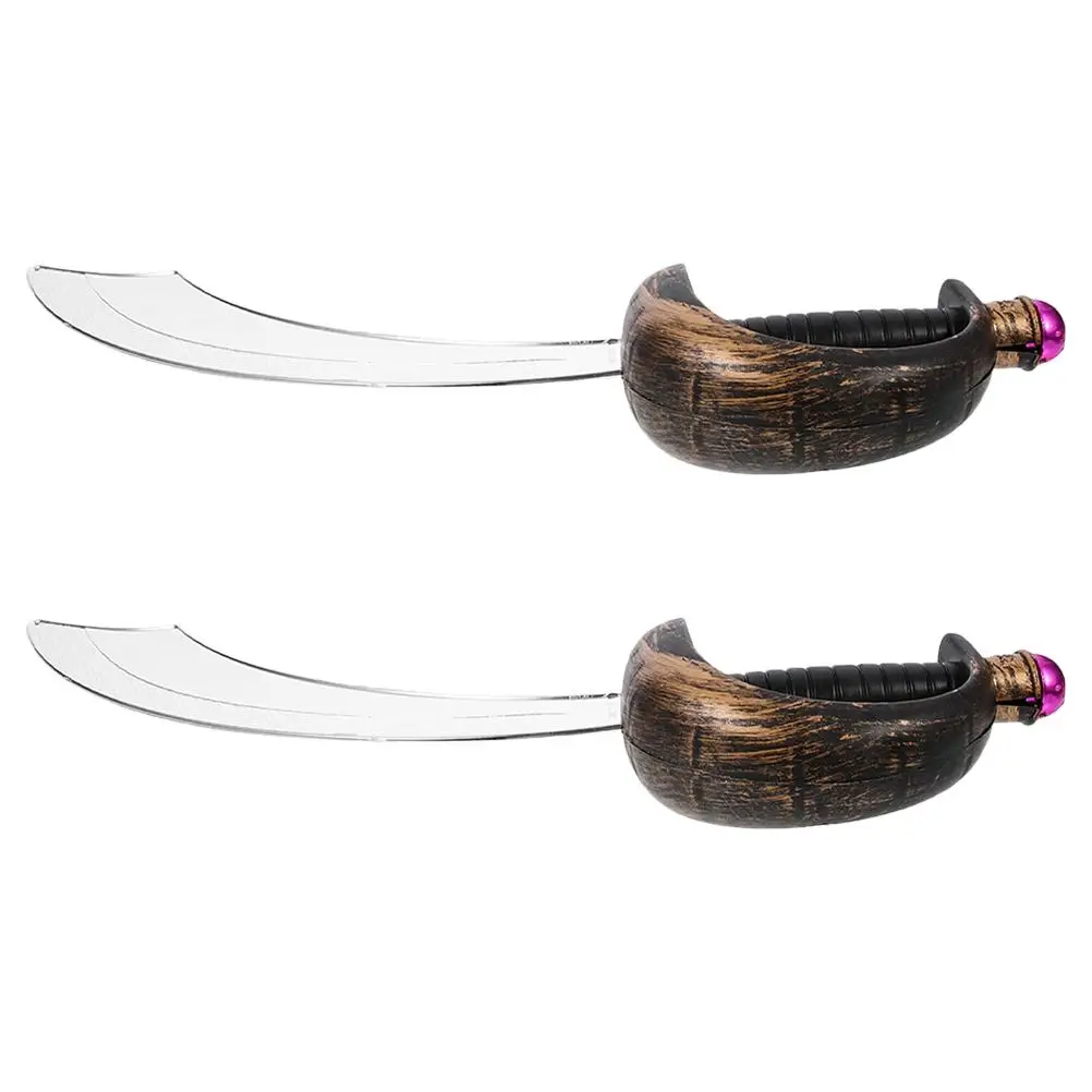 2 Pcs Pirate Sword Toys Resistance Halloween Parties Cosplay Birthday Pirate Theme Festivals Decorations Stage Props
2 Pcs Pirate Sword Toys Resistance Halloween Parties Cosplay Birthday Pirate Theme Festivals Decorations Stage Props