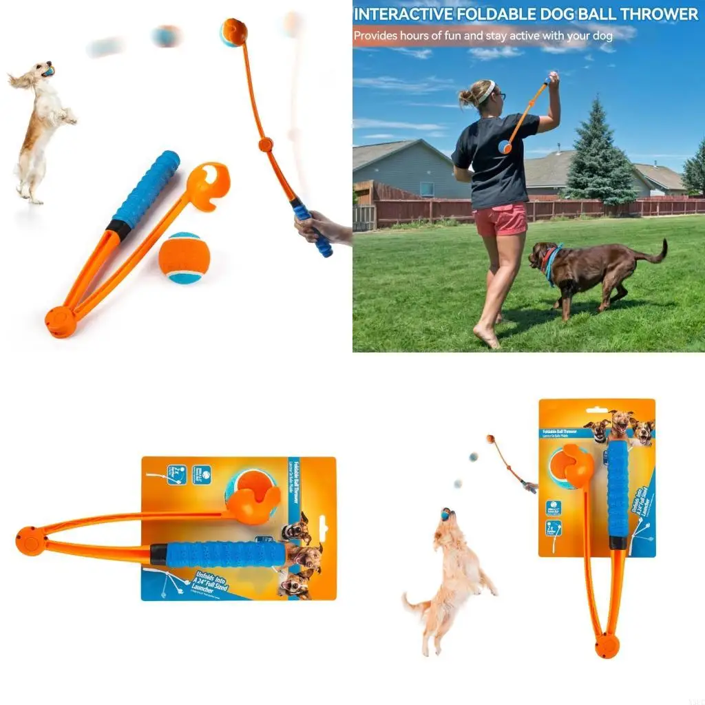 Foldable Dog Ball Starter For Outdoor Training With 6cm Tennis Beads Ergonomic Handle For Remote Throws Easy To Unsullied And
Foldable Dog Ball Starter For Outdoor Training With 6cm Tennis Beads Ergonomic Handle For Remote Throws Easy To Unsullied And