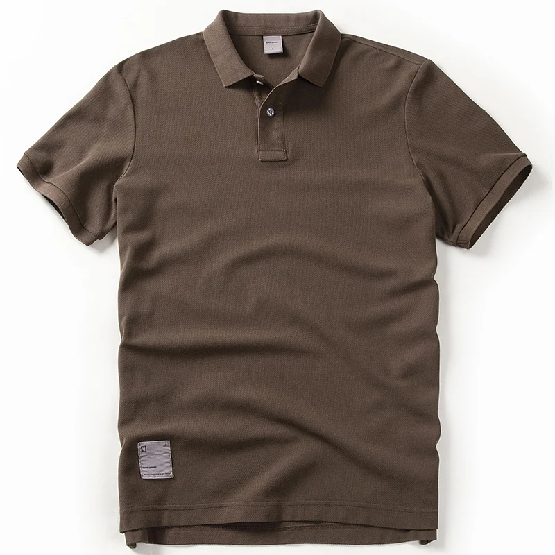 Heavyweight Polo Shirts for Men 2026 Summer American Style Fashion Short Sleeve Clothes for Youth 100% Cotton Male Business Tops
Heavyweight Polo Shirts for Men 2026 Summer American Style Fashion Short Sleeve Clothes for Youth 100% Cotton Male Business Tops