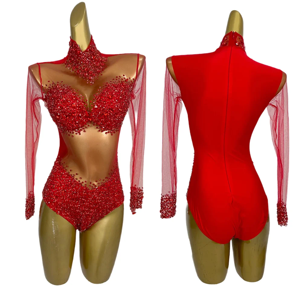 Photoshoot Sexy Stretch Rhinestone Crystal Jumpsuit Women Aerial Gymnastics Dance Leotard Show Outfits Female Club Party Rompers
Photoshoot Sexy Stretch Rhinestone Crystal Jumpsuit Women Aerial Gymnastics Dance Leotard Show Outfits Female Club Party Rompers