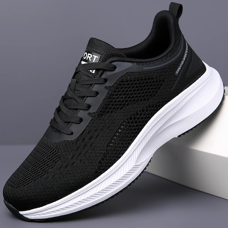 Fashionable Casual Men's Sneakers Non-slip Wear-resistant Air Cushion Sneakers Outdoor Lightweight Breathable Mesh Running Shoes
Fashionable Casual Men's Sneakers Non-slip Wear-resistant Air Cushion Sneakers Outdoor Lightweight Breathable Mesh Running Shoes
