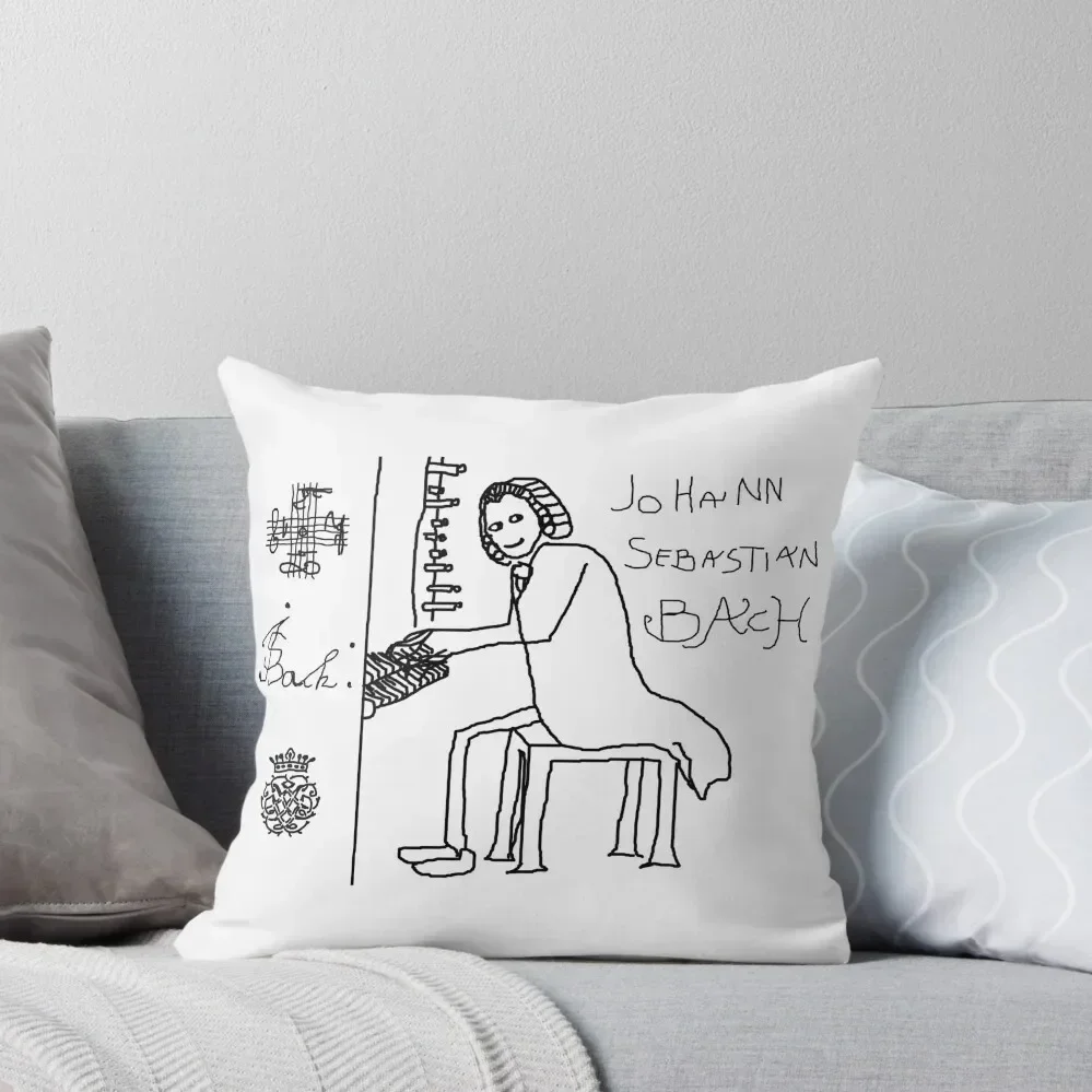 The three signatures of Bach Throw Pillow Cushions For Children Pillowcases pillow
The three signatures of Bach Throw Pillow Cushions For Children Pillowcases pillow