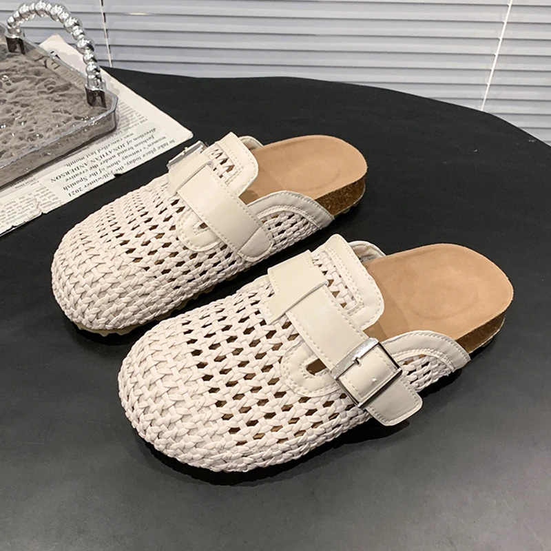 Flats Women Slippers Casual Dress Slingback Mules Shoes Summer Cozy Sandals 2026 Fashion New Trend Beach Flip Flops Mujer Slides
Flats Women Slippers Casual Dress Slingback Mules Shoes Summer Cozy Sandals 2026 Fashion New Trend Beach Flip Flops Mujer Slides