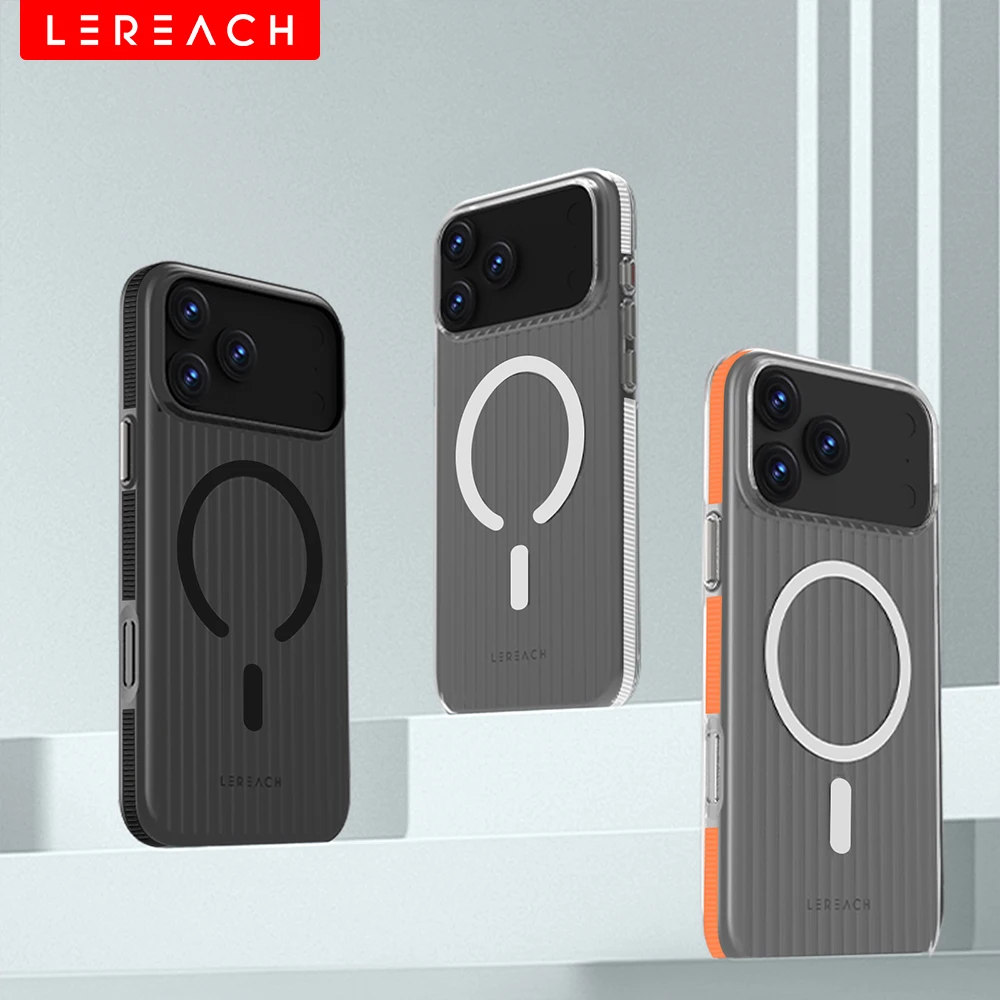 Магнитный матовый чехол Lereach для iPhone 17 Pro Max/17 Air/17 — ПК + магнитный материал, противоскользящая защита от падения
Магнитный матовый чехол Lereach для iPhone 17 Pro Max/17 Air/17 — ПК + магнитный материал, противоскользящая защита от падения