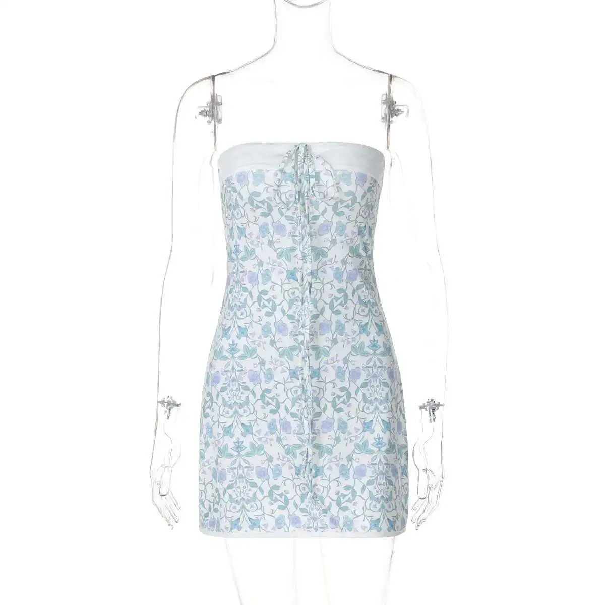 Spring Women's 2025 Hot Selling Fashion Collar Splicing Strap Wrapping Chest and Hip Wrapping Sweet Floral Dress Women Party
Spring Women's 2025 Hot Selling Fashion Collar Splicing Strap Wrapping Chest and Hip Wrapping Sweet Floral Dress Women Party