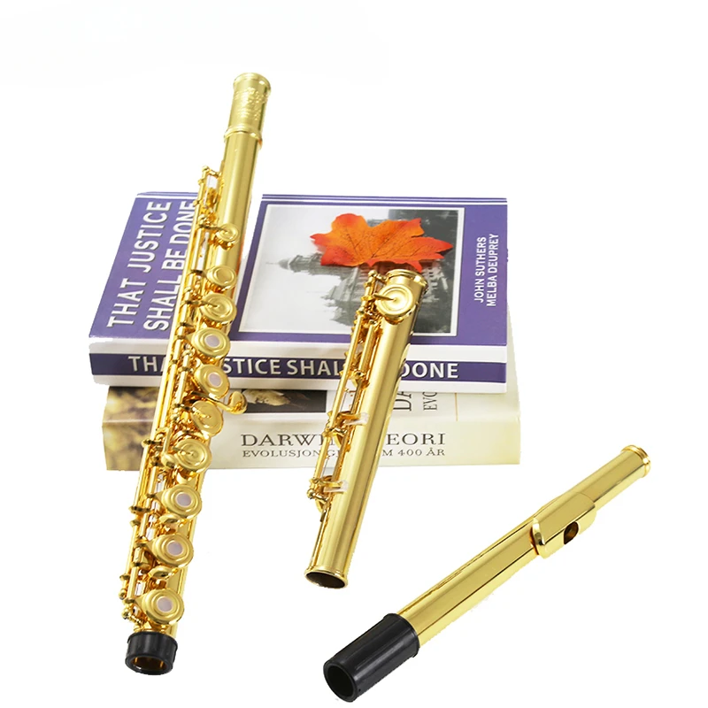 For ROFFEE ROFFEE 17 Perforated Nickel Silver Tube Gold Plated Professional Flute Instrument S6 Performance Test Instrument
For ROFFEE ROFFEE 17 Perforated Nickel Silver Tube Gold Plated Professional Flute Instrument S6 Performance Test Instrument