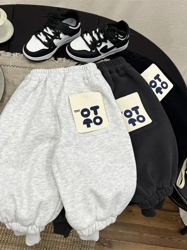 Children's Winter Faionable Harlan Pants Warm Fce Lined Loose Fit Casual Trousers Trendy Cuffed Long Cotton Blend
Children's Winter Faionable Harlan Pants Warm Fce Lined Loose Fit Casual Trousers Trendy Cuffed Long Cotton Blend