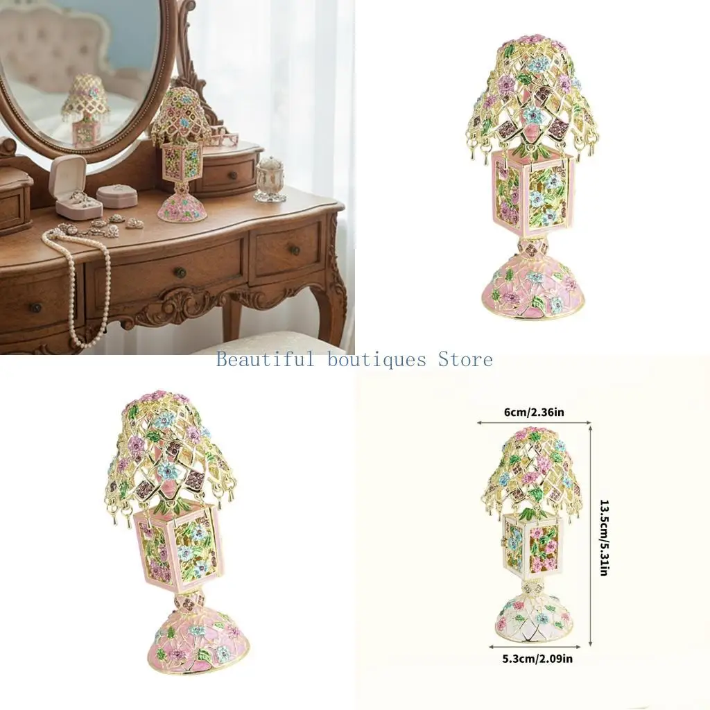 U4LF Metal Table Light Jewelry Case with Delicate Detail Alloy Texture for Table
U4LF Metal Table Light Jewelry Case with Delicate Detail Alloy Texture for Table