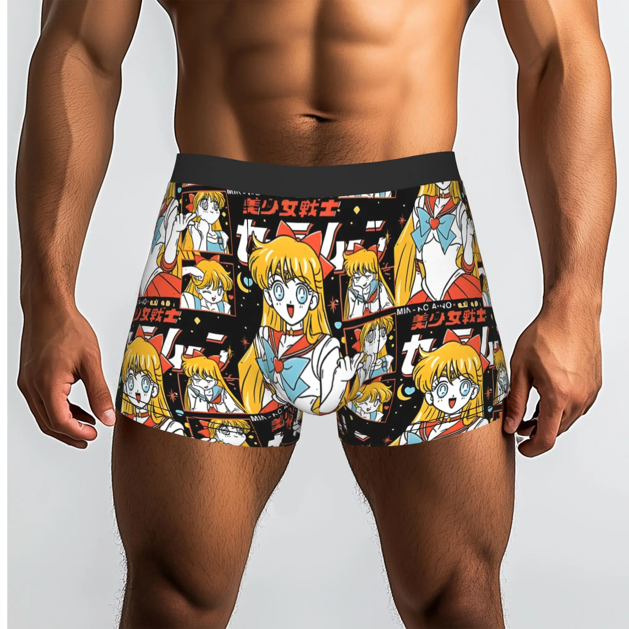 Sailor Venus Bandai Sailor Moon Underpants Breathbale Panties Man Underwear Comfortable Shorts Boxer Briefs
Sailor Venus Bandai Sailor Moon Underpants Breathbale Panties Man Underwear Comfortable Shorts Boxer Briefs