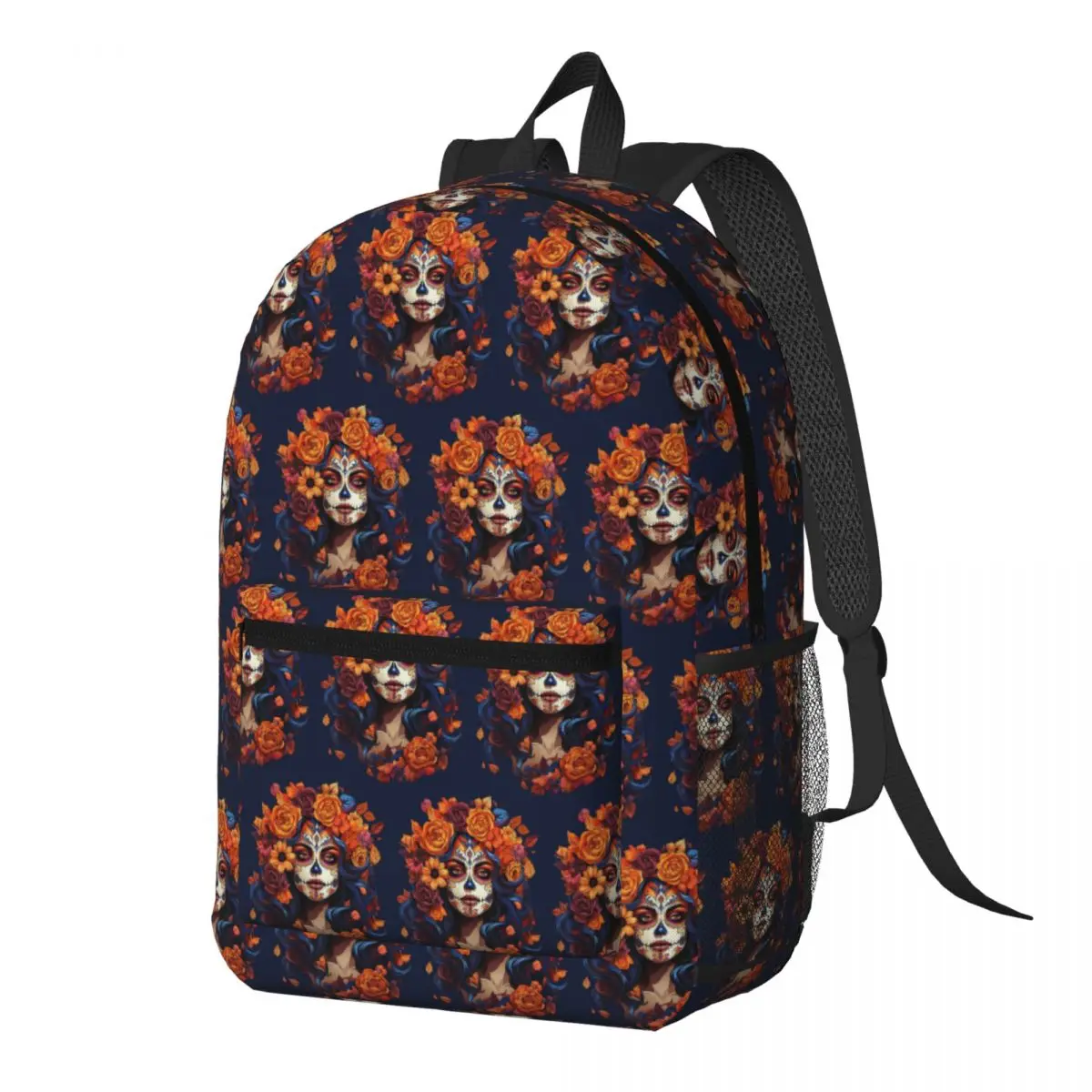 Mexican Catrina Girl Day Of The Dead Backpack Daypack Large Capacity Children BookBag School Bag Shoulder Bags for Men Women
Mexican Catrina Girl Day Of The Dead Backpack Daypack Large Capacity Children BookBag School Bag Shoulder Bags for Men Women