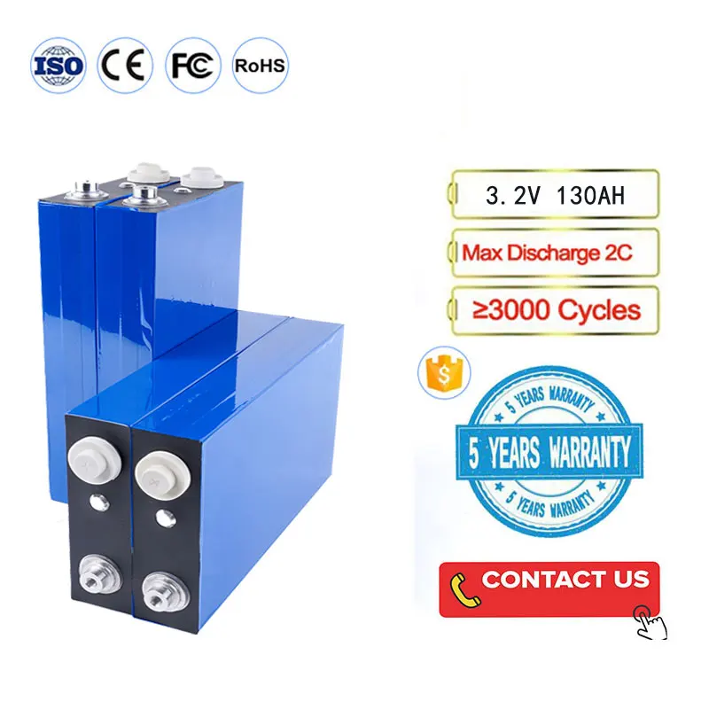 Manufacturer Overseas Stock Great Power 3.2V 130Ah Lifepo4 Battery Cell 6C 135Ah Lifepo4
Manufacturer Overseas Stock Great Power 3.2V 130Ah Lifepo4 Battery Cell 6C 135Ah Lifepo4