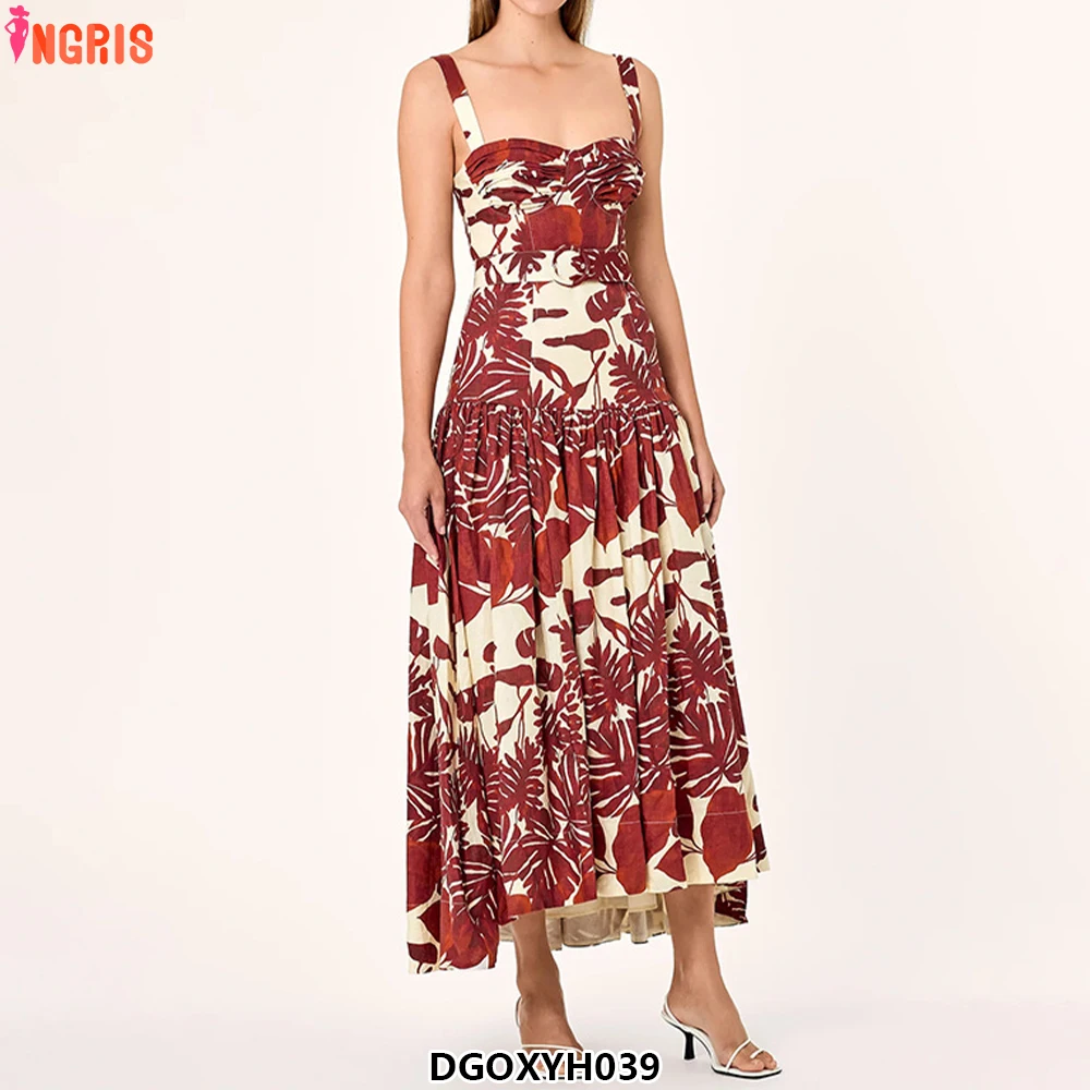 Women's Bohemian Summer Dress lower Printed Slim Elegant Sicilian Party Camisole with Spaghetti Strap-DGOXYH039
Women's Bohemian Summer Dress lower Printed Slim Elegant Sicilian Party Camisole with Spaghetti Strap-DGOXYH039