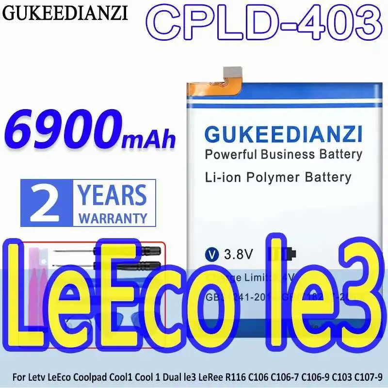 Аккумулятор мобильного телефона Cpld-403 6900 мАч для Letv Leeco Coolpad Cool1 Cool 1 Dual Le3 Leree R116 C106 C106-7 C106-9 C103 C107-9
Аккумулятор мобильного телефона Cpld-403 6900 мАч для Letv Leeco Coolpad Cool1 Cool 1 Dual Le3 Leree R116 C106 C106-7 C106-9 C103 C107-9