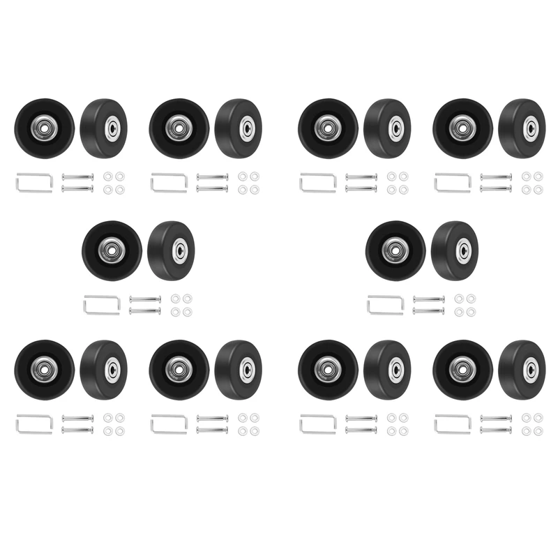 20 Sets Of Luggage Suitcase Replacement Wheels Axles Deluxe Repair Tool OD 50Mm
20 Sets Of Luggage Suitcase Replacement Wheels Axles Deluxe Repair Tool OD 50Mm