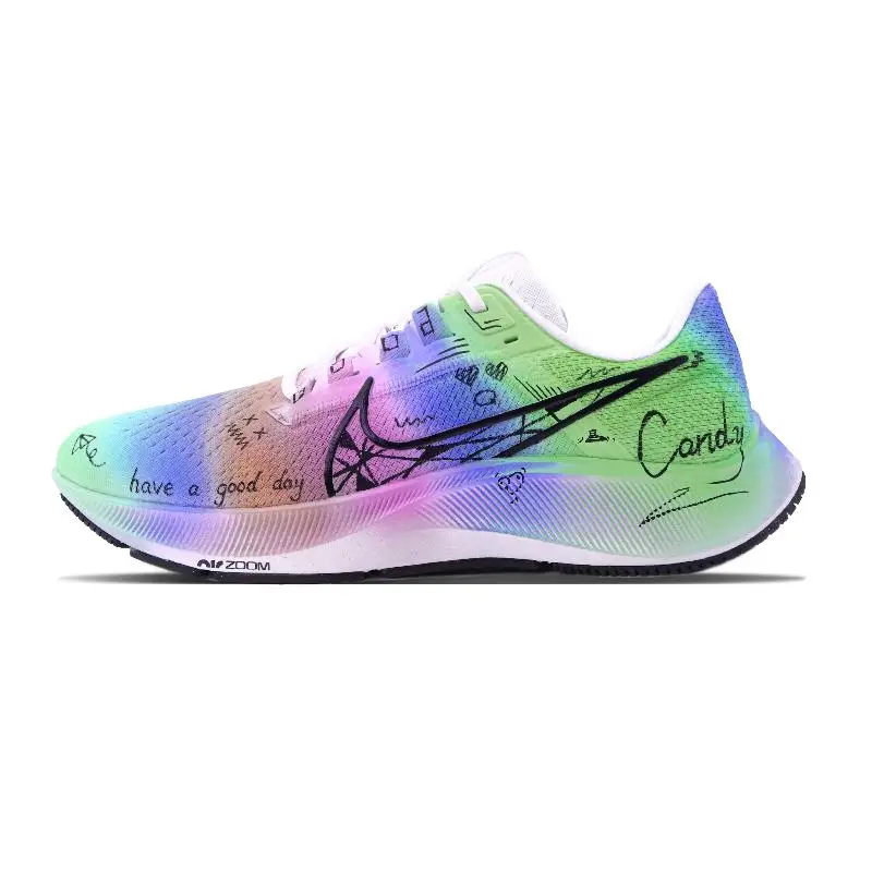 【Настроить】Мужские кроссовки Nike Pegasus 38 с низким берцем, розовые, зеленые, синие кроссовки CW7356-100
【Настроить】Мужские кроссовки Nike Pegasus 38 с низким берцем, розовые, зеленые, синие кроссовки CW7356-100