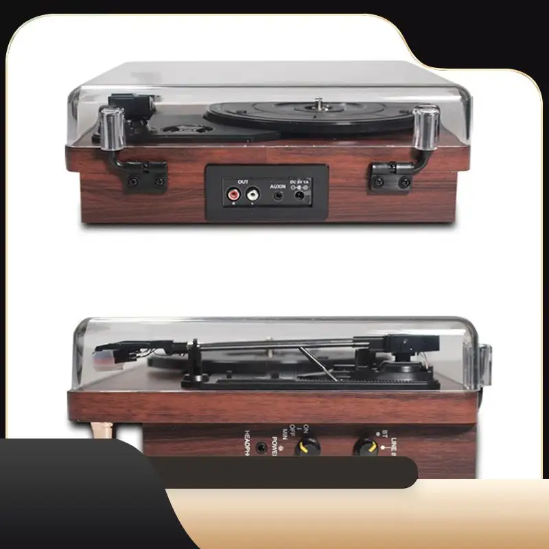 Retro Vinyl Record Player W/ Dustproof Cover Record Player 33/45/78RPM Turntables Gramophone Phonograph,EU Plug-T44C
Retro Vinyl Record Player W/ Dustproof Cover Record Player 33/45/78RPM Turntables Gramophone Phonograph,EU Plug-T44C