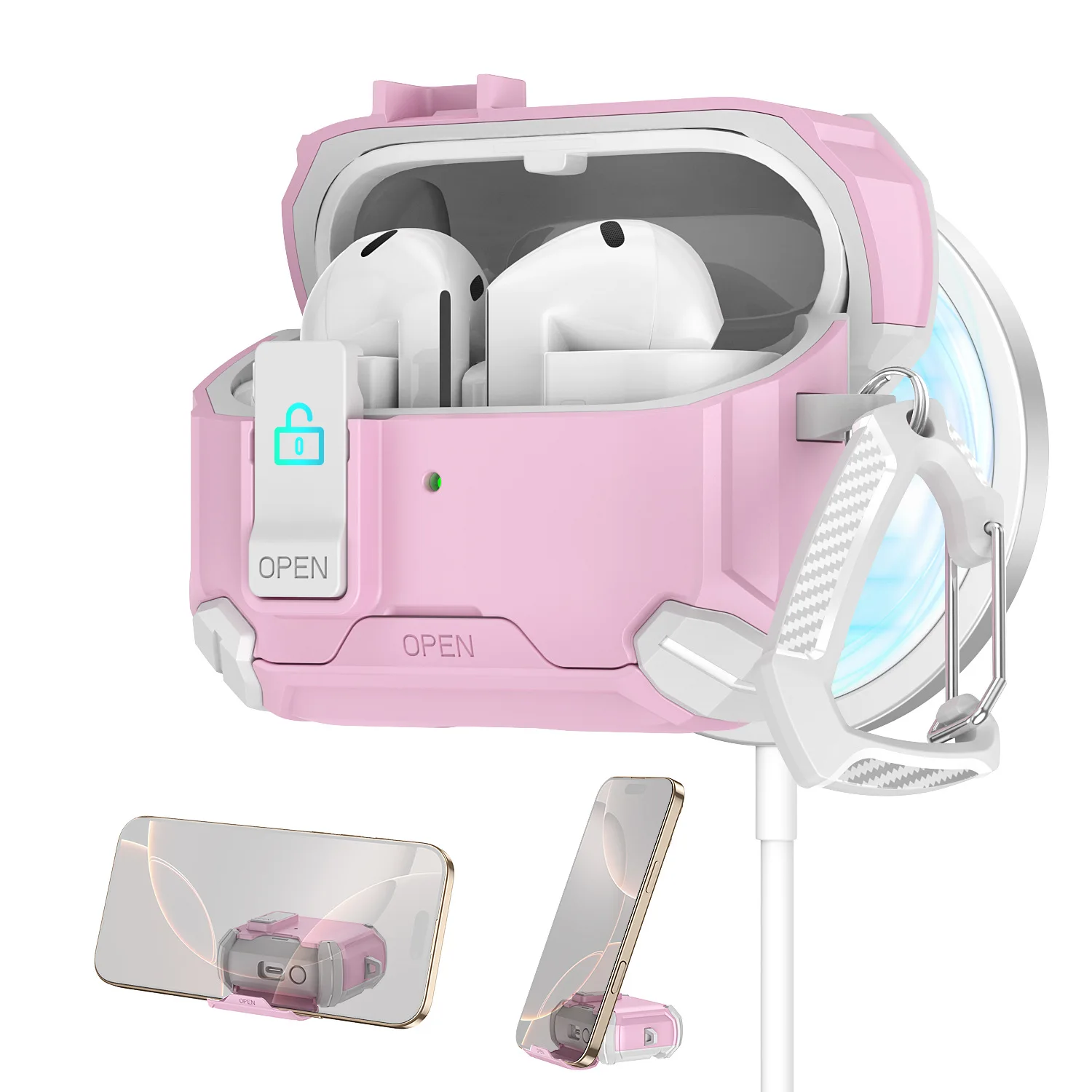 For Samsung GalaxyBuds3 for Samsung GalaxyBuds3Pro Earphone Case Buds3pro Magnetic Lock Bracket Earphone Case Anti-fall
For Samsung GalaxyBuds3 for Samsung GalaxyBuds3Pro Earphone Case Buds3pro Magnetic Lock Bracket Earphone Case Anti-fall