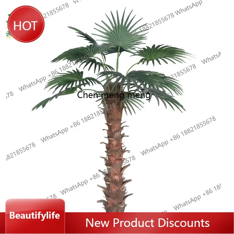 Simulation of small palm fan sunflower tree hotel scenic landscaping, simulation of fake palm tree tropical fake tree
Simulation of small palm fan sunflower tree hotel scenic landscaping, simulation of fake palm tree tropical fake tree