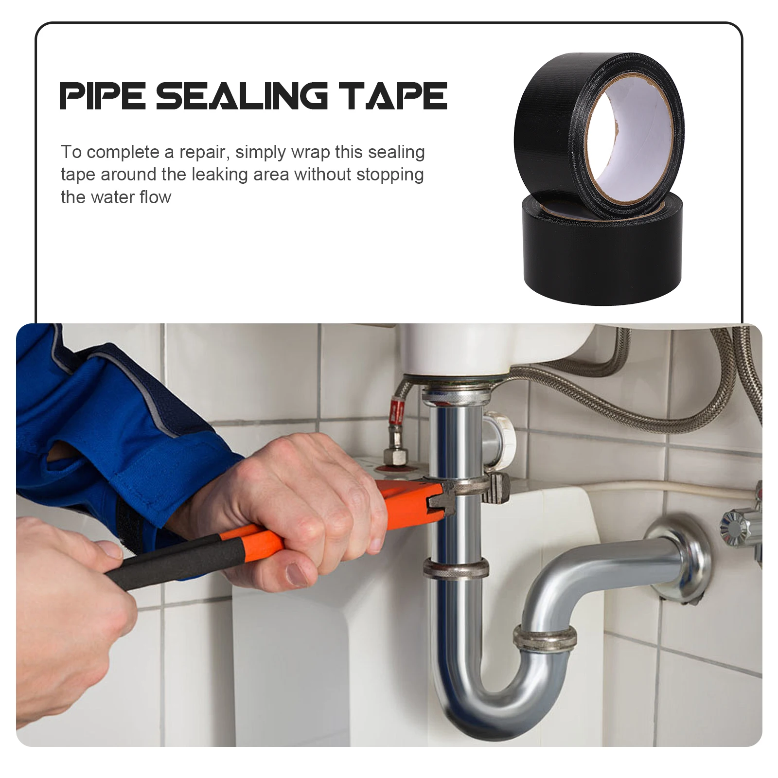 Heavy Duty Fabric Pipe Sealing Waterproof Repair Wrap Duct Cloth Adhesive 6m Roll Mesh Weather Resistant Leak for Hardwood
Heavy Duty Fabric Pipe Sealing Waterproof Repair Wrap Duct Cloth Adhesive 6m Roll Mesh Weather Resistant Leak for Hardwood