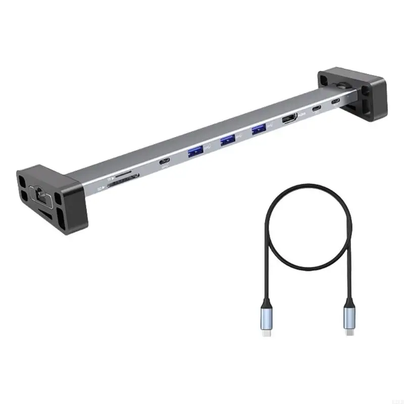 R2LB USB C HUB 9 PORT Dock Station 10 Гбит / с с 4K60 Гц передачи видео и зарядки PD100W 1000M RJ45 Ethernet
R2LB USB C HUB 9 PORT Dock Station 10 Гбит / с с 4K60 Гц передачи видео и зарядки PD100W 1000M RJ45 Ethernet