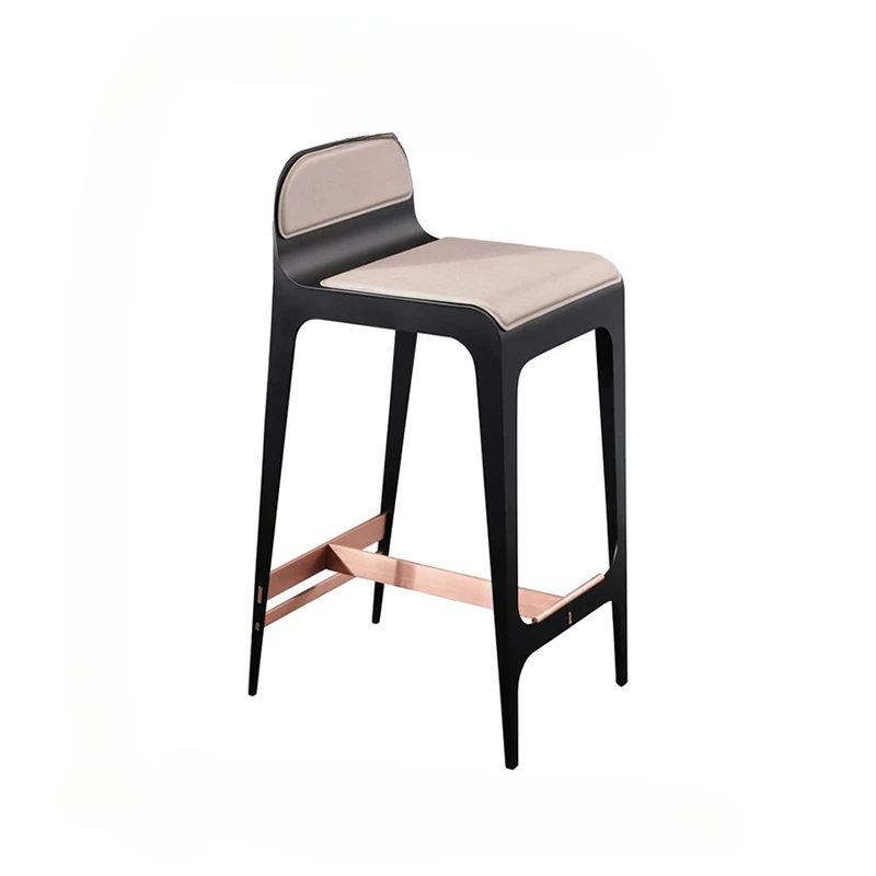 Stainless steel leather bar chair dining chair living room dining room bar stool
Stainless steel leather bar chair dining chair living room dining room bar stool