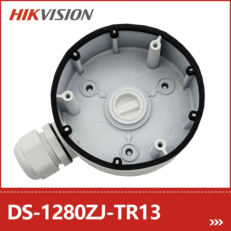 Hikvision Junction Box DS-1280ZJ-TR13 Aluminum Alloy White for Hikvision Turret Network Camera
Hikvision Junction Box DS-1280ZJ-TR13 Aluminum Alloy White for Hikvision Turret Network Camera