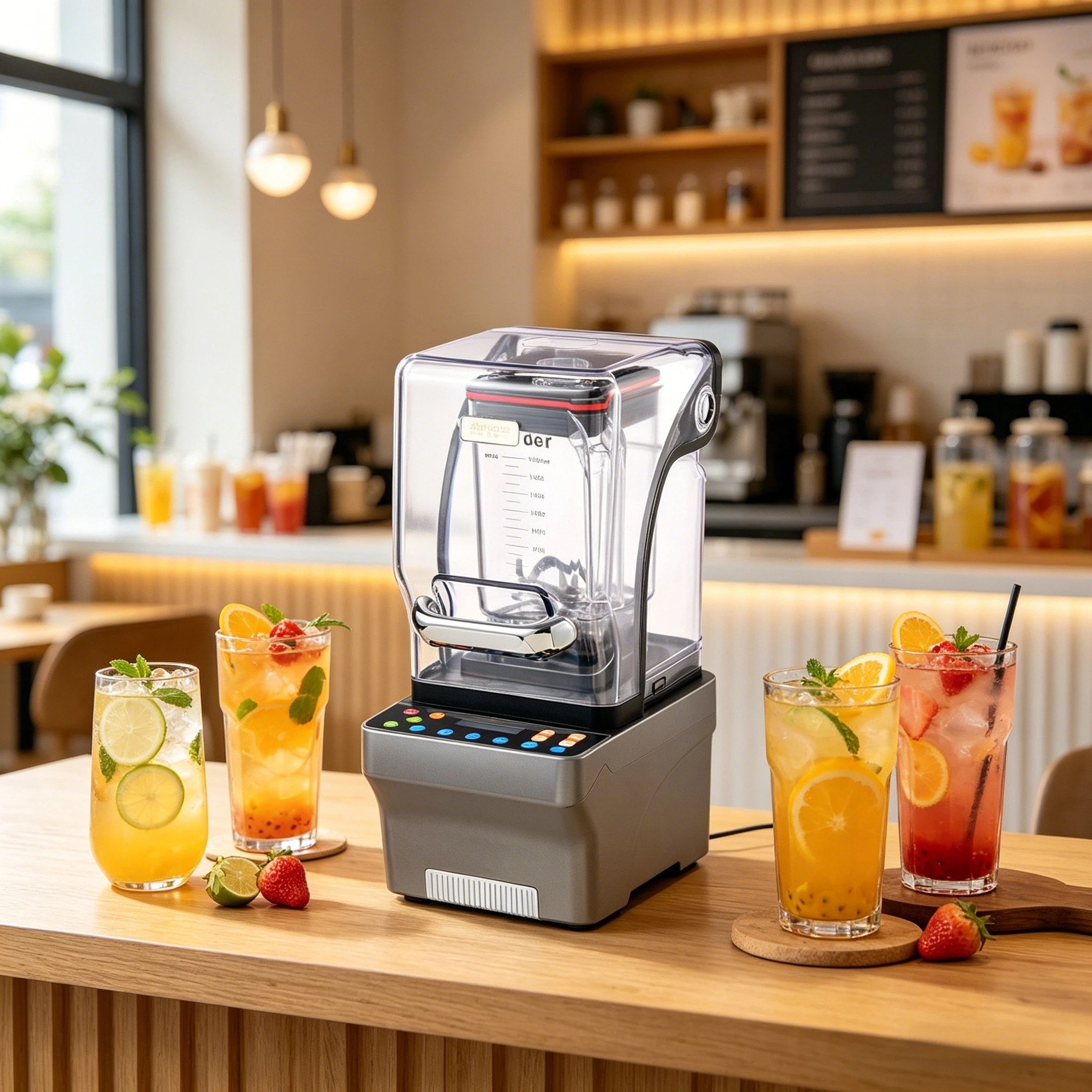 Commercial Milk Tea Shop Brushless Slush Ice Machine Noise Reduction Design With Cover for Slush Tea Extraction Milk Foam
Commercial Milk Tea Shop Brushless Slush Ice Machine Noise Reduction Design With Cover for Slush Tea Extraction Milk Foam