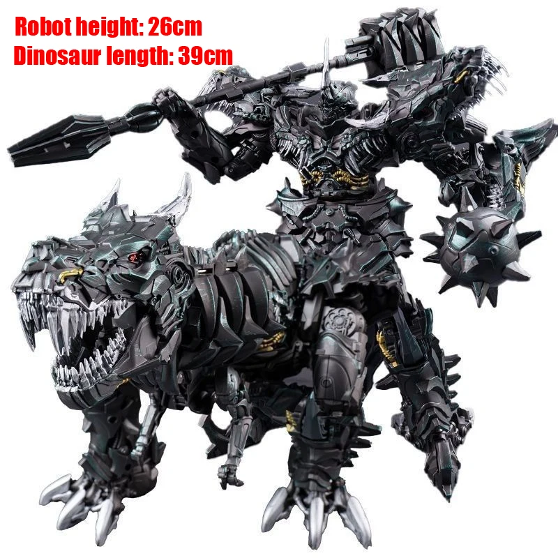 26CM Grimlock Robot Transformation Dinosaurs Tyrannosaurus Rex Action Figure ABS Alloy Deformation Dino Force Model Boy Toy Gift
26CM Grimlock Robot Transformation Dinosaurs Tyrannosaurus Rex Action Figure ABS Alloy Deformation Dino Force Model Boy Toy Gift