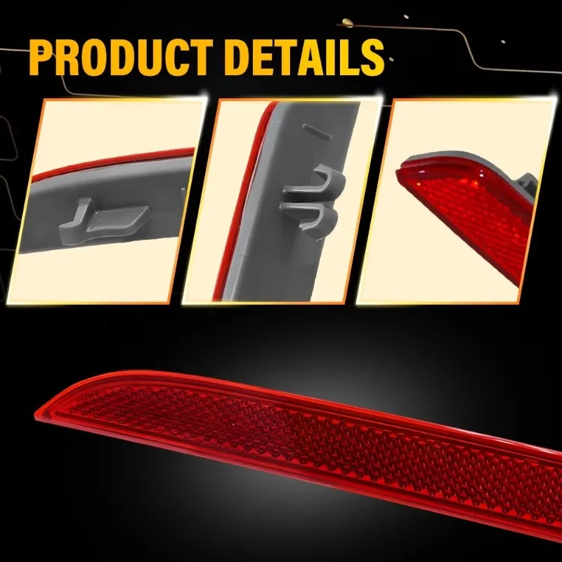 Reliable Accessories For Ford Explorer 2016-2019 Rear Bumper Reflector Replacement Part Numbers-FB5Z15A449D/FB5Z15A449C
Reliable Accessories For Ford Explorer 2016-2019 Rear Bumper Reflector Replacement Part Numbers-FB5Z15A449D/FB5Z15A449C