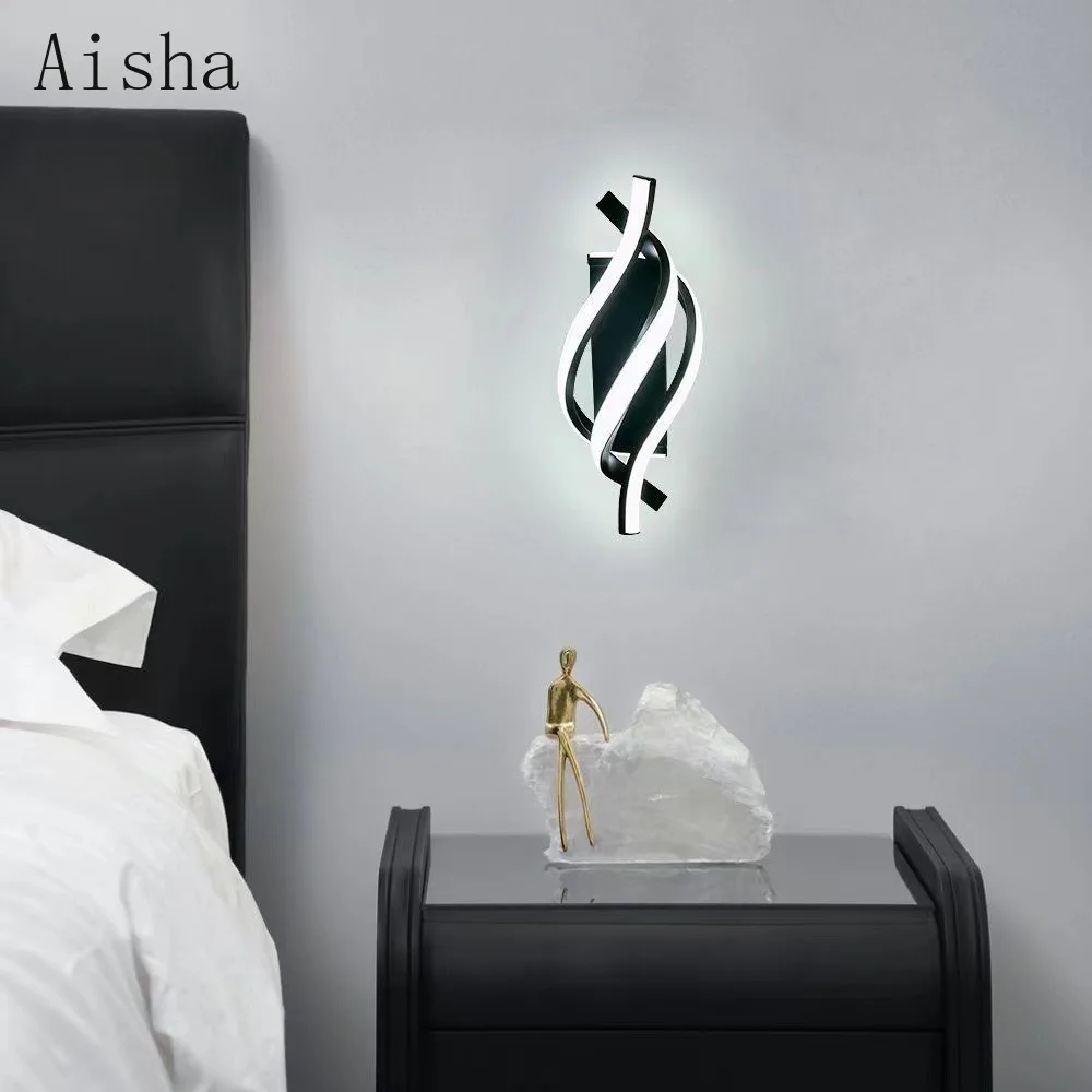 Aluminum Spiral Wall Lamp LED Bedside Bedroom Wall Sconces for Home Corridor Hotel Entrance Wall Light
Aluminum Spiral Wall Lamp LED Bedside Bedroom Wall Sconces for Home Corridor Hotel Entrance Wall Light