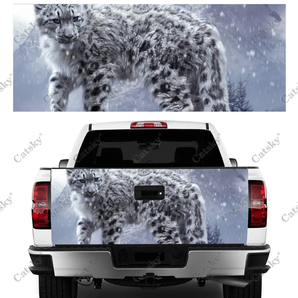 Snow leopard animal Car sticker rear car rear appearance modification package suitable for car truck sticker
Snow leopard animal Car sticker rear car rear appearance modification package suitable for car truck sticker