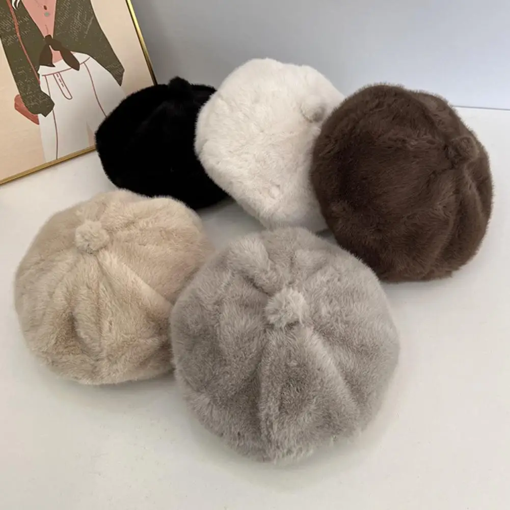 Retro Beret Stylish Women's Winter Beret for Daily Wear Parties Travel French Style Pure Color Octagonal Cap to Keep Warm
Retro Beret Stylish Women's Winter Beret for Daily Wear Parties Travel French Style Pure Color Octagonal Cap to Keep Warm